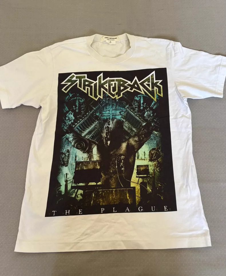 Junya Watanabe Junya Watanabe Vintage Graphic Short Sleeve Top Size M / US 6-8 / IT 42-44 - 2 Thumbnail