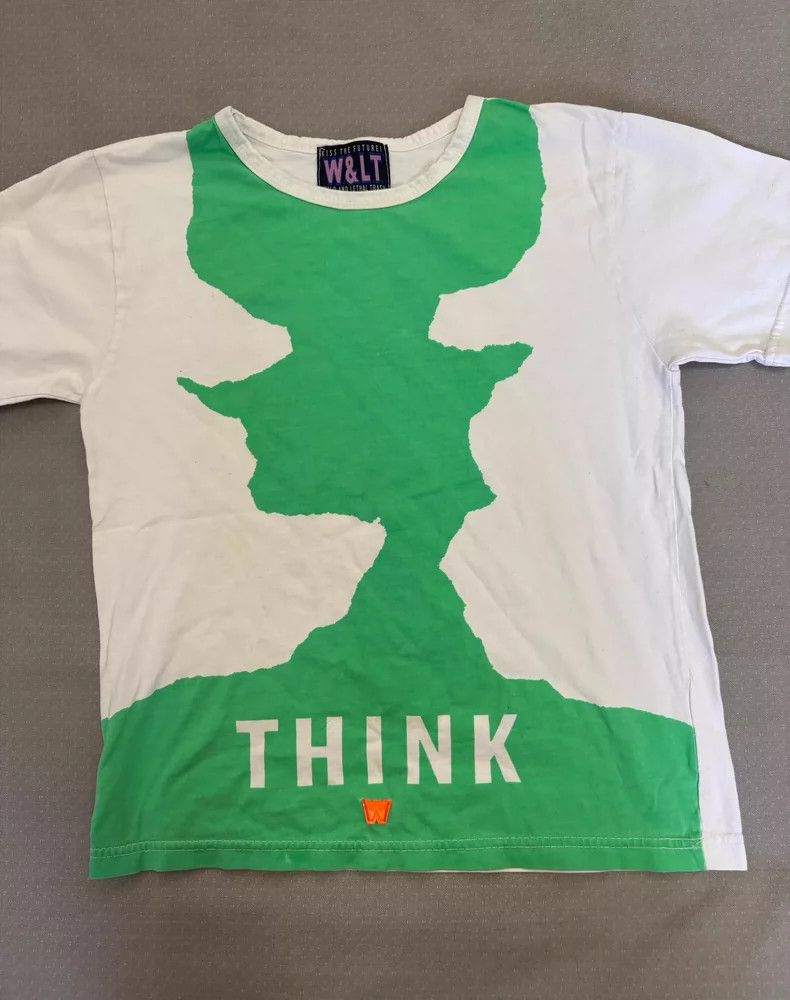 Walter Van Beirendonck W&LT Think Short Sleeve Graphic T-Shirt Size S / US 4 / IT 40 - 3 Thumbnail