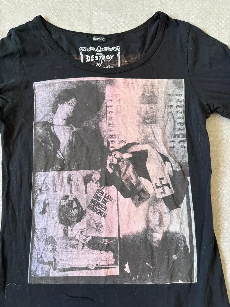 Hysteric Glamour Vintage Printed Long Sleeve T-shirt Size M / US 6-8 / IT 42-44 - 7 Thumbnail