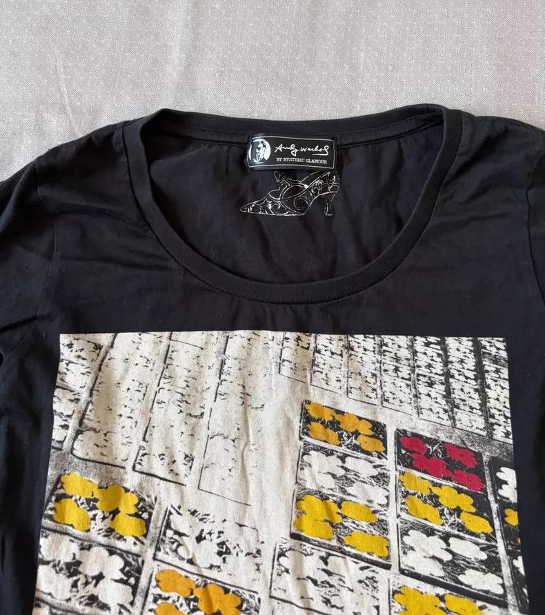 Hysteric Glamour Vintage Long Sleeve Floral Graphic T-Shirt Size M / US 6-8 / IT 42-44 - 4 Thumbnail