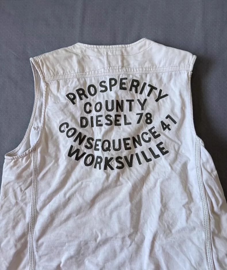 Yohji Yamamoto Diesel Vintage Pocket Vest for Styling Size S / US 4 / IT 40 - 6 Thumbnail