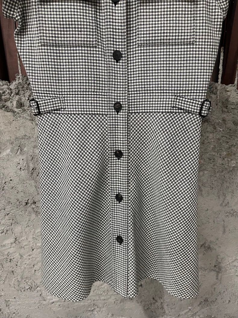 Dior Dior Black and White Gingham Dress Size S / US 4 / IT 40 - 4 Thumbnail