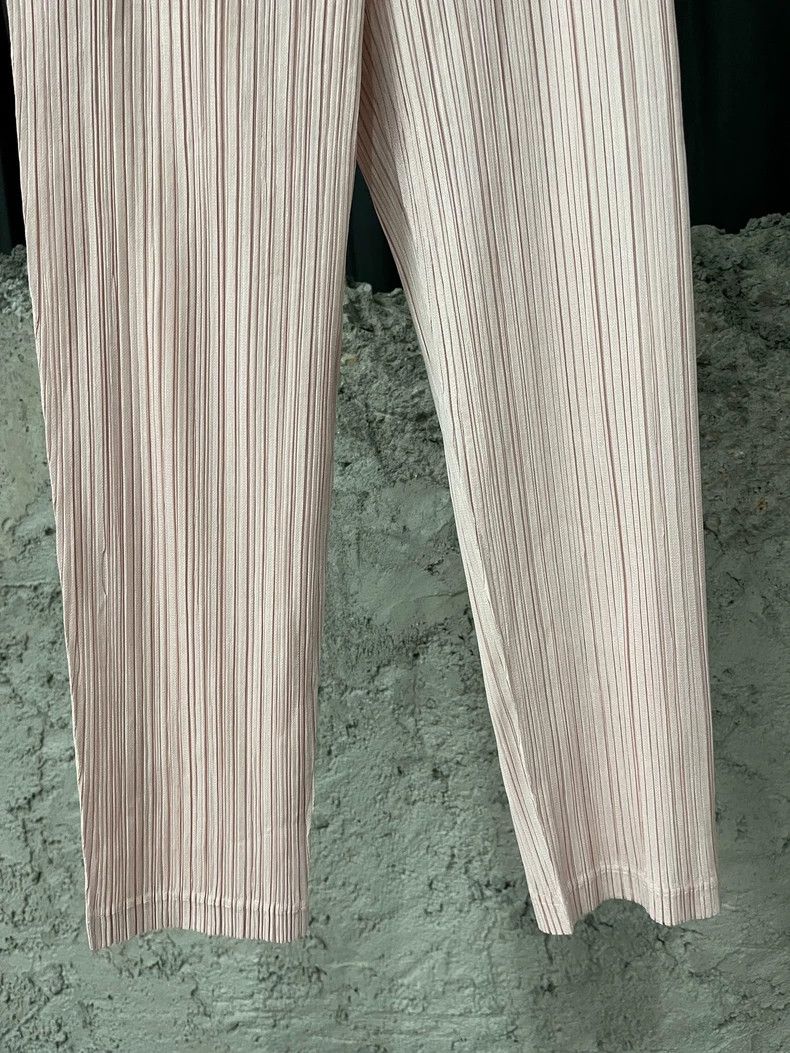 Issey Miyake Issey Miyake Pink Pleated Pants Size 23" - 4 Thumbnail