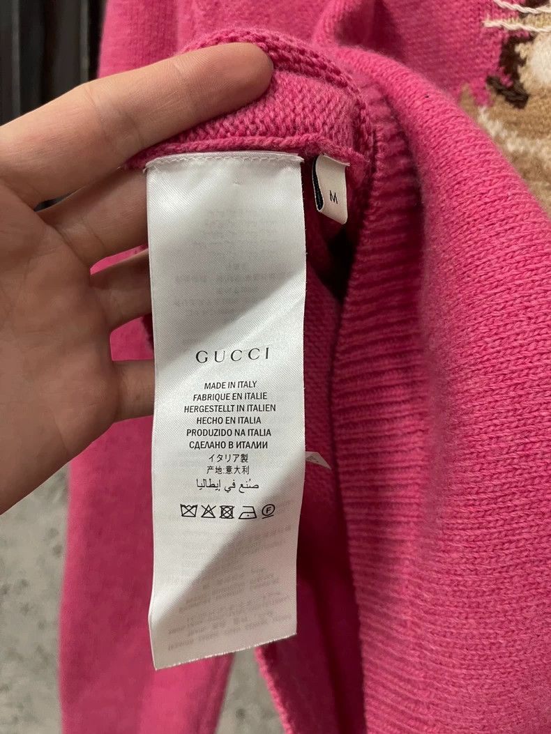 Gucci Gucci Cat Sweater with Gold Detail Size M / US 6-8 / IT 42-44 - 7 Thumbnail