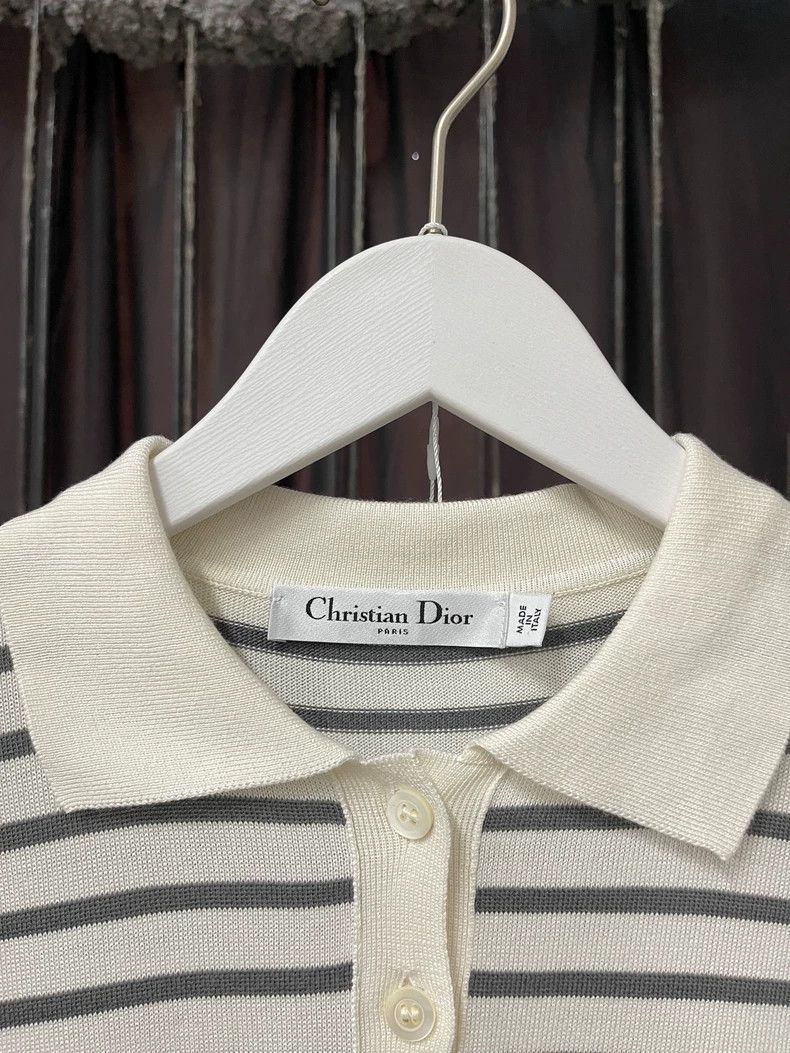 Dior Dior Knit Polo Short Sleeve Top Size XS / US 0-2 / IT 36-38 - 6 Thumbnail