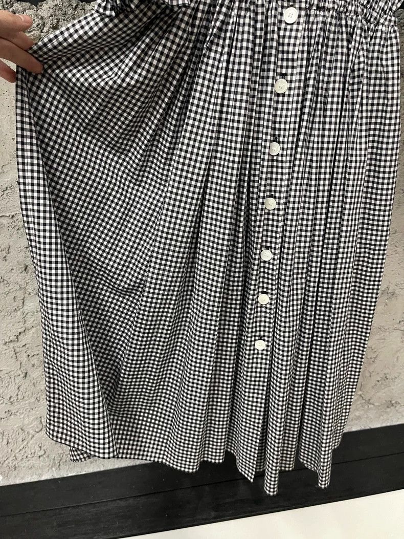 Prada Miumiu Checkered Dress with White Collar Size S / US 4 / IT 40 - 5 Thumbnail