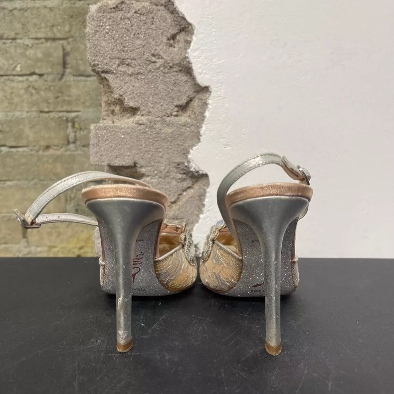 Jimmy Choo Rene Caovilla High Heels with Gemstones Size US 4 / IT 34 - 3 Thumbnail