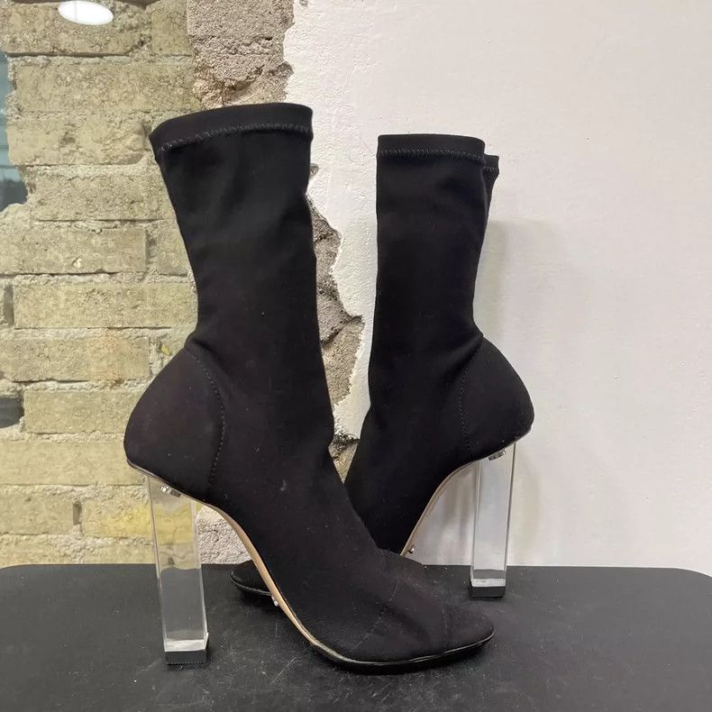 Jimmy Choo Tony Bianco High Heel Shoes Size US 5 / IT 35 - 4 Thumbnail