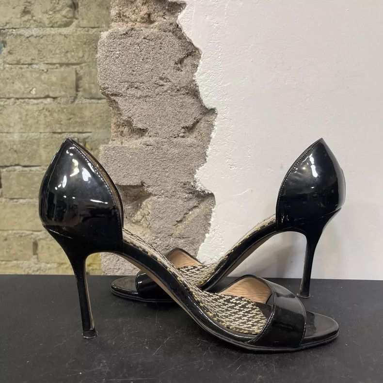 Jimmy Choo Manolo Blahnik High Heels Black Size 35 Size US 5 / IT 35 - 4 Thumbnail