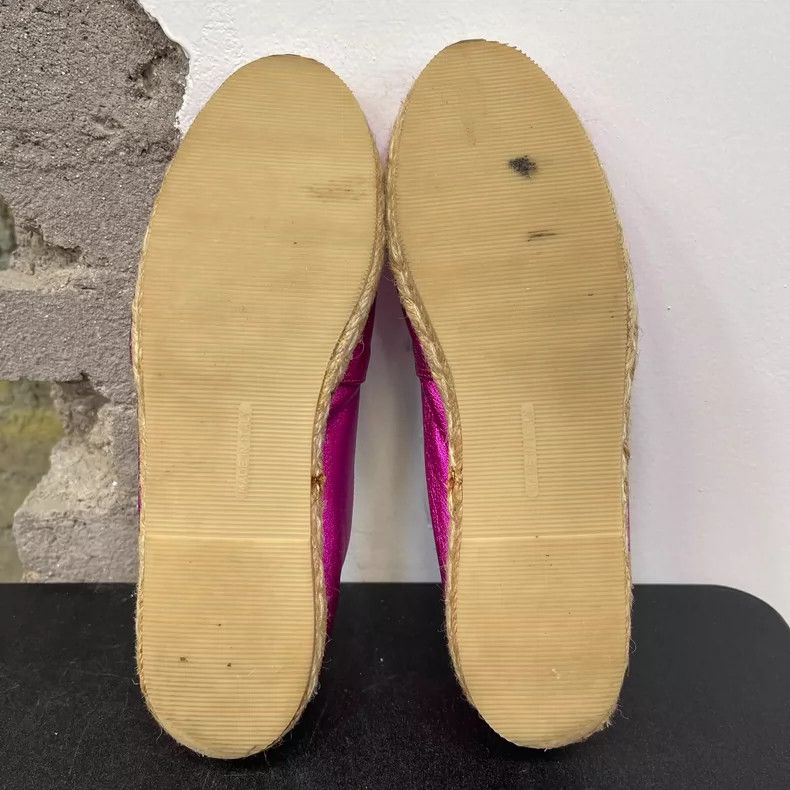 Philipp Plein Philipp Plein Pink Espadrille Flats Size US 5 / IT 35 - 7 Thumbnail
