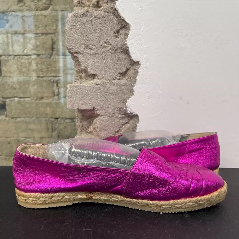 Philipp Plein Philipp Plein Pink Espadrille Flats Size US 5 / IT 35 - 4 Thumbnail