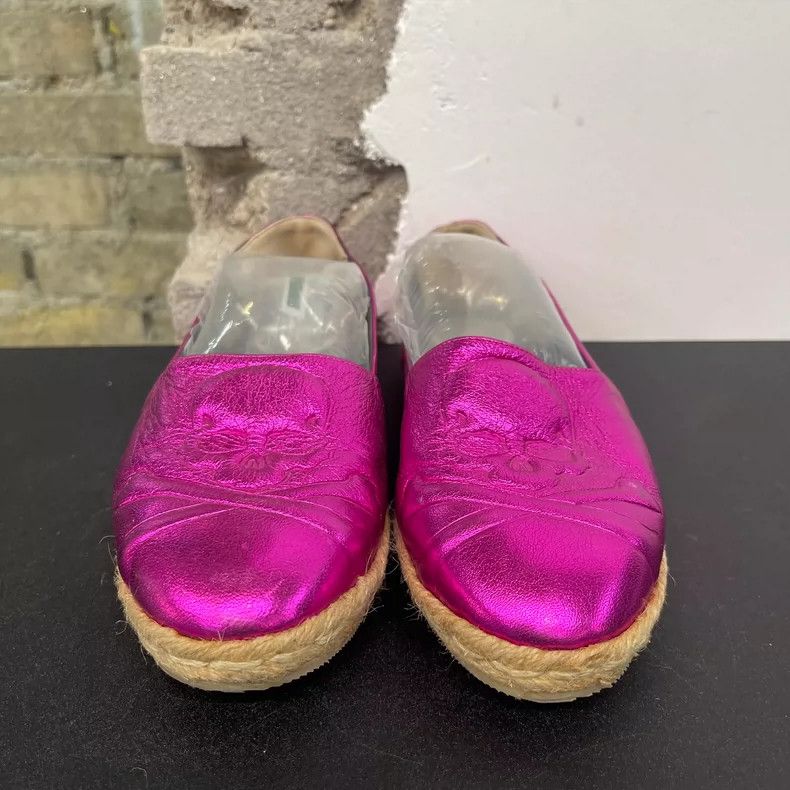 Philipp Plein Philipp Plein Pink Espadrille Flats Size US 5 / IT 35 - 6 Thumbnail
