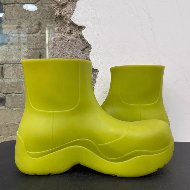 Bottega Veneta Bottega Veneta Yellow Rain Boots Size 35 Size US 5 / IT 35 - 4 Thumbnail