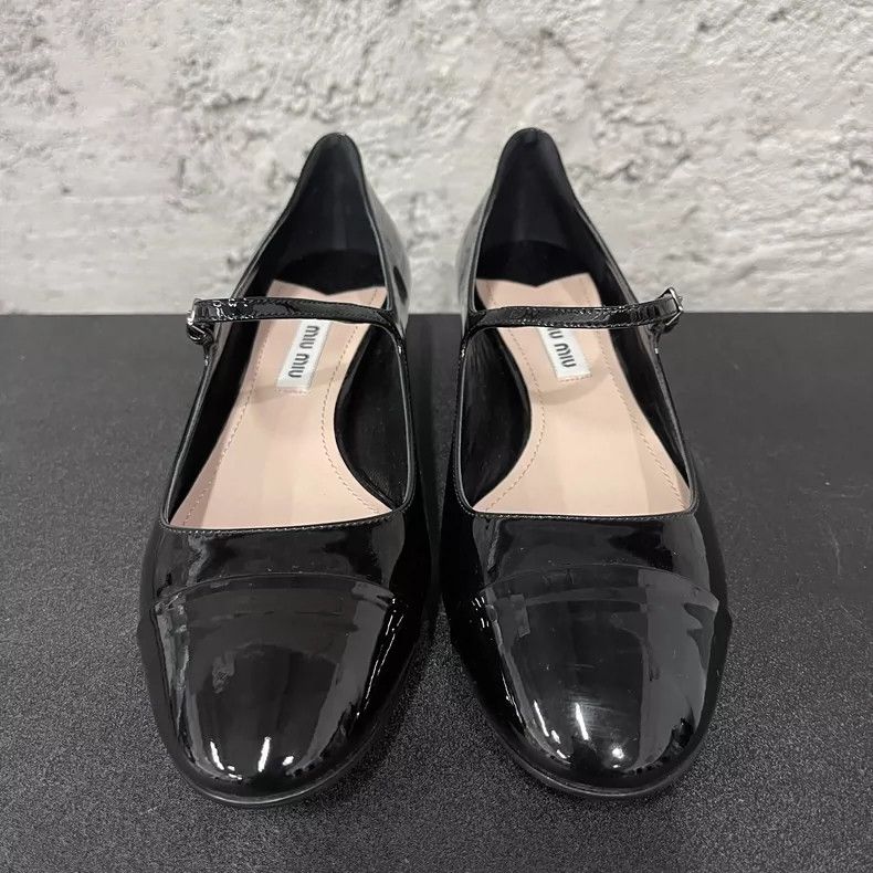 Prada Miumiu Mary Jane Shoes Size 36 Size US 6 / IT 36 - 6 Thumbnail