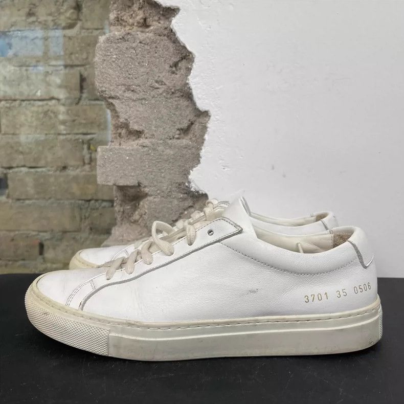 Common Projects Common Projects White Sneakers Size 35 Size US 5 / IT 35 - 2 Thumbnail