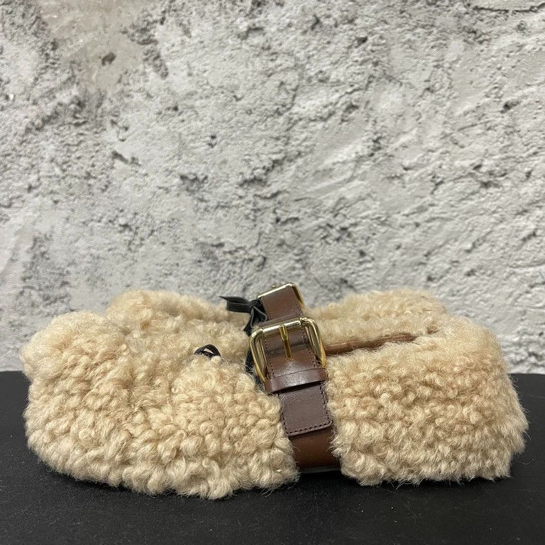 Marni Marni Teddy Fur Shoes Size 36 Size US 6 / IT 36 - 2 Thumbnail