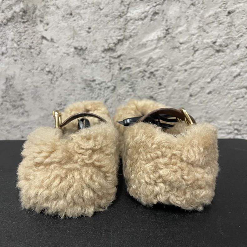 Marni Marni Teddy Fur Shoes Size 36 Size US 6 / IT 36 - 3 Thumbnail