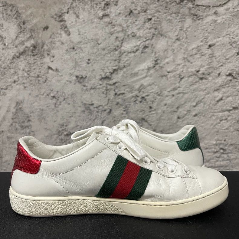 Gucci Gucci Bee White Sneakers Size 35 Size US 5 / IT 35 - 4 Thumbnail