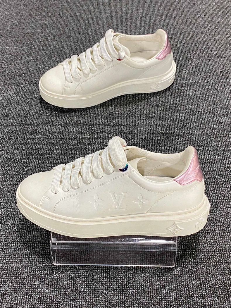 Louis Vuitton Louis Vuitton Logo Platform Sneakers Size US 5 / IT 35 - 3 Thumbnail