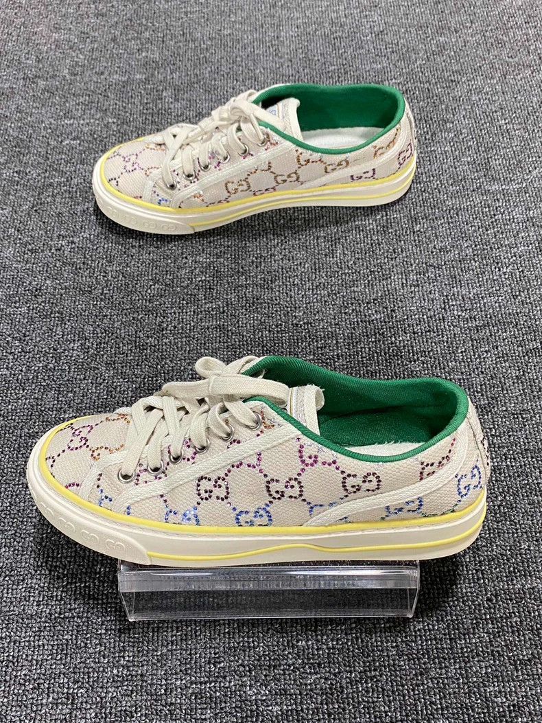 Gucci Colorful Full Diamond Sneakers 1977 GUCCI Size US 6 / IT 36 - 3 Thumbnail