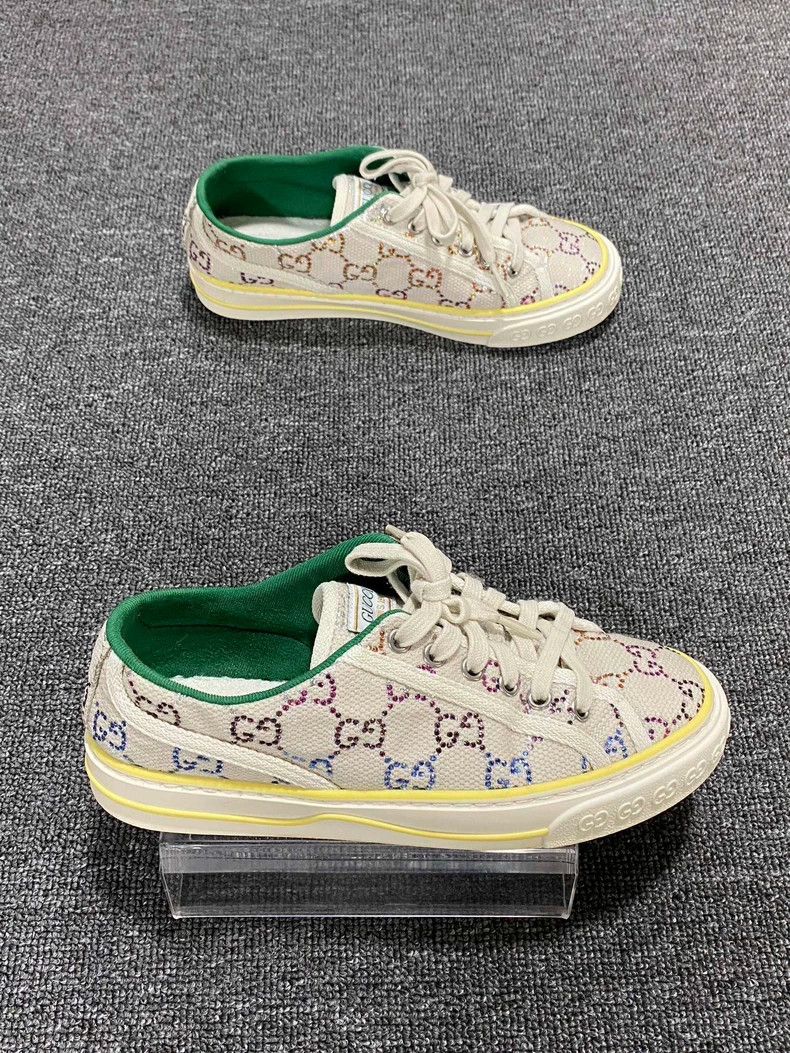 Gucci Colorful Full Diamond Sneakers 1977 GUCCI Size US 6 / IT 36 - 2 Thumbnail