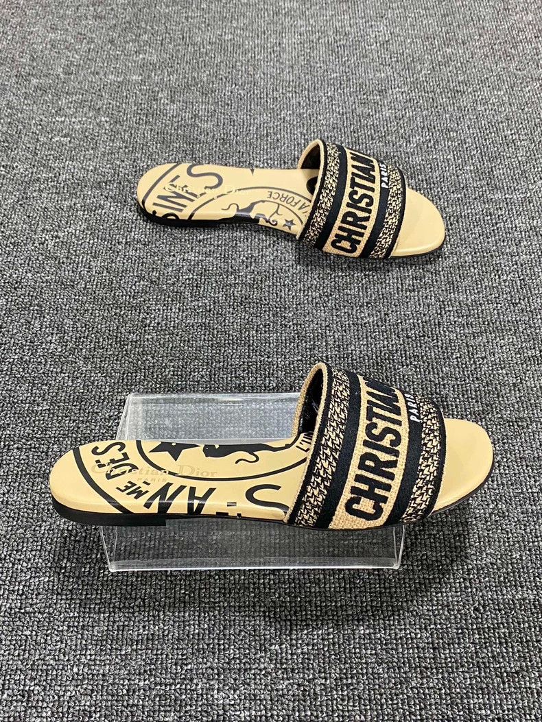 Dior Classic Logo Slide Sandals by Dior Size US 5 / IT 35 - 2 Thumbnail