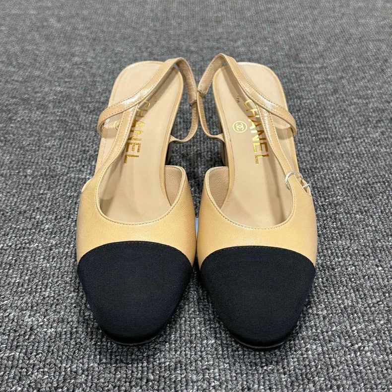 Chanel Classic Beige High Heels from Chanel Size US 6 / IT 36 - 4 Thumbnail