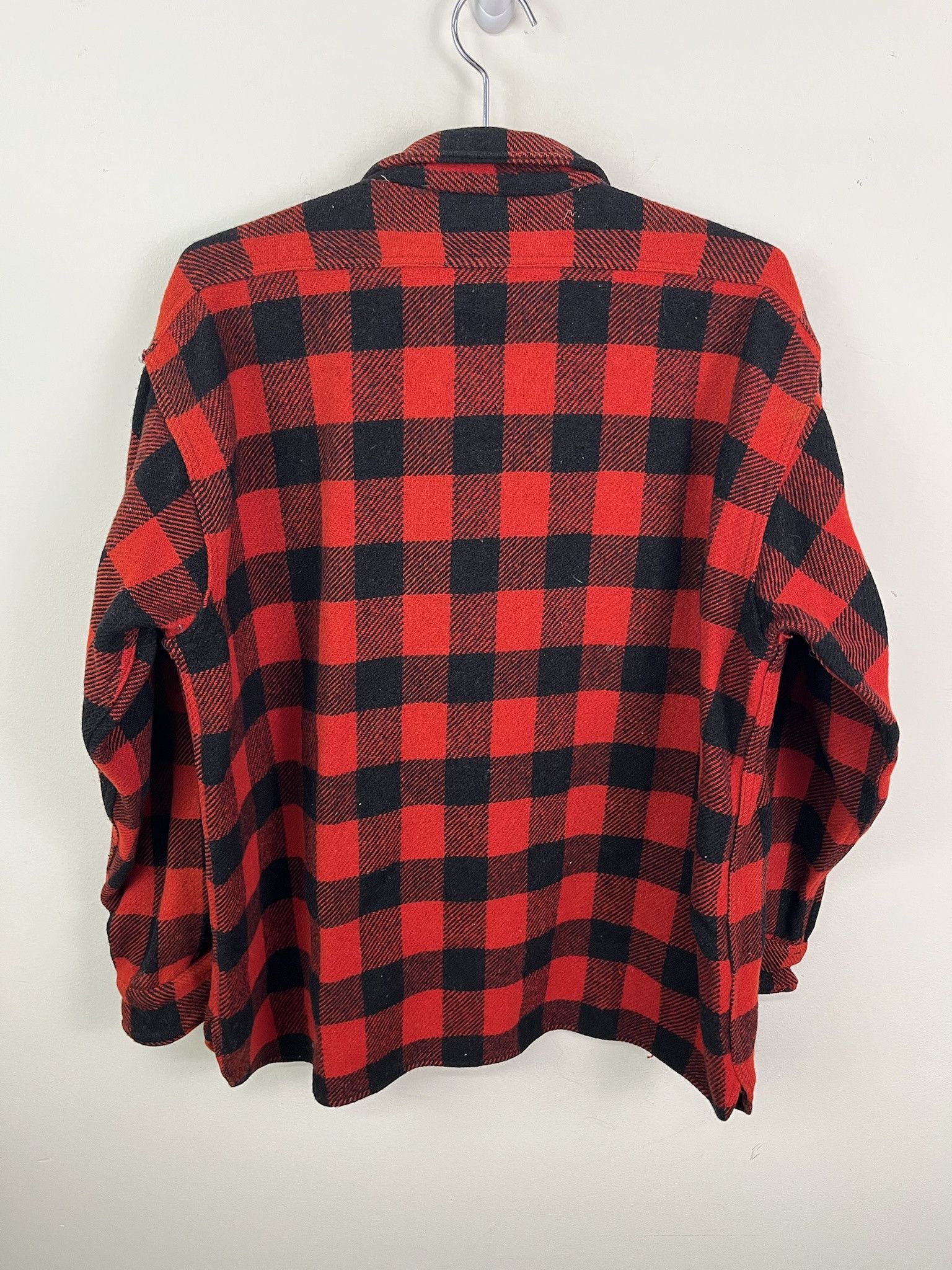 Filson × Flannel × Pendleton Vintage 60s Flannel Buffalo Plaid Wool Thick Flannel Size XL Size US XL / EU 56 / 4 - 3 Thumbnail