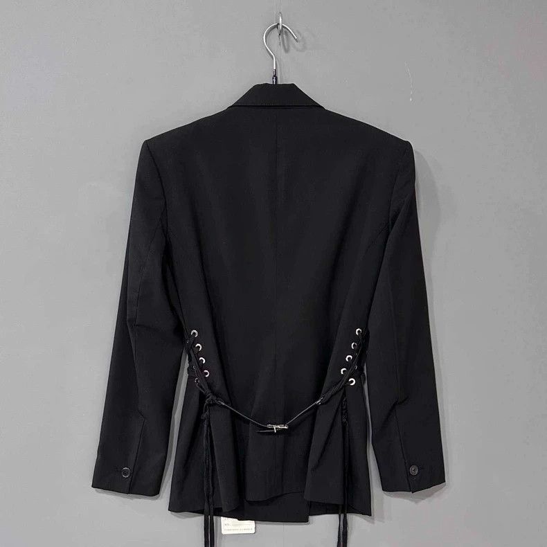 Louis Vuitton Black Louis Vuitton Double Breast Blazer Size S / US 4 / IT 40 - 4 Thumbnail