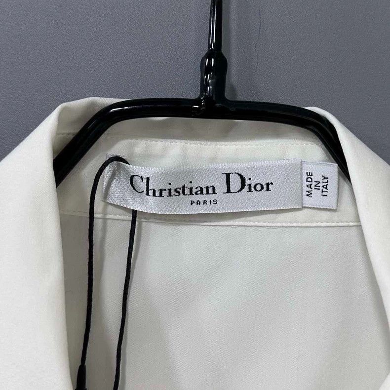 Dior Dior Logo Rhinestone Embellished Shirt Size S / US 4 / IT 40 - 5 Thumbnail
