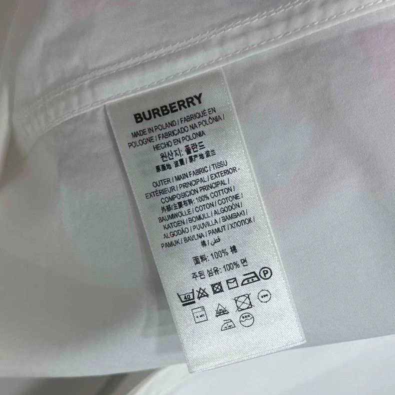 Burberry Burberry Long Sleeve Logo Shirt Size XS / US 0-2 / IT 36-38 - 6 Thumbnail