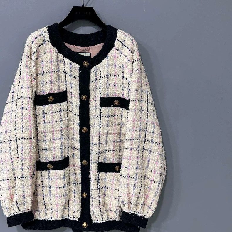 Gucci Gucci Tweed Jacket with Button Details Size M / US 6-8 / IT 42-44 - 2 Thumbnail
