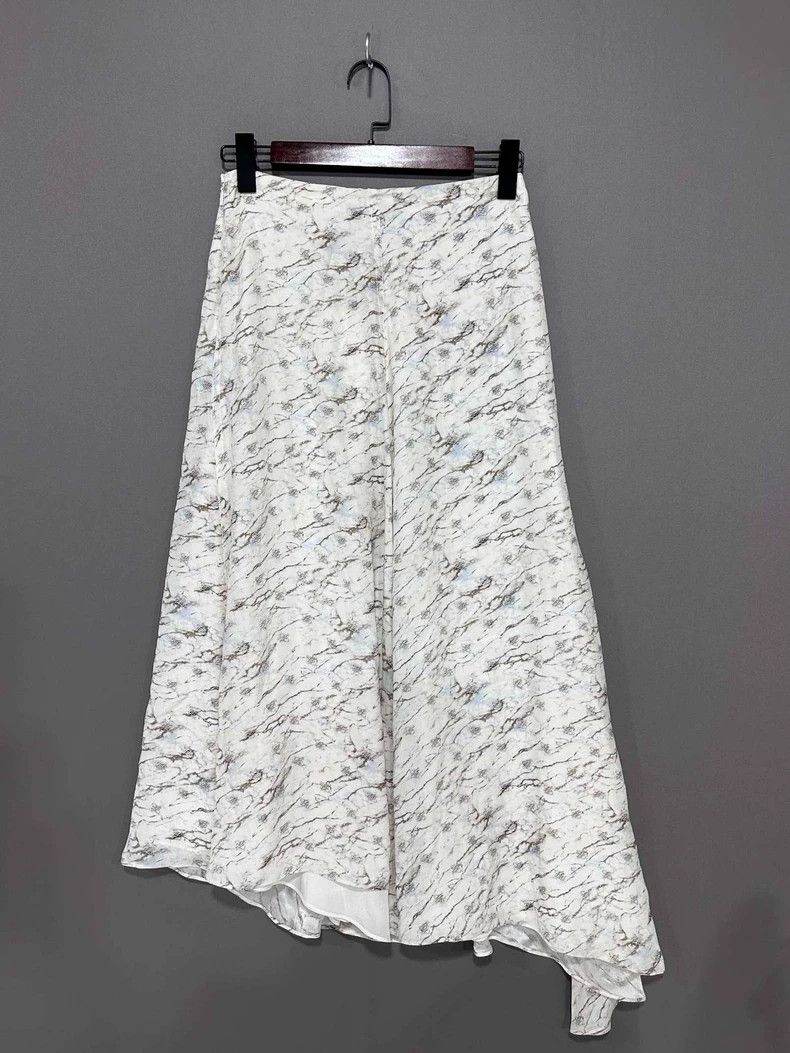 Fendi FENDI Floral Silk Midi Skirt Size 40" / US 18 - 3 Thumbnail