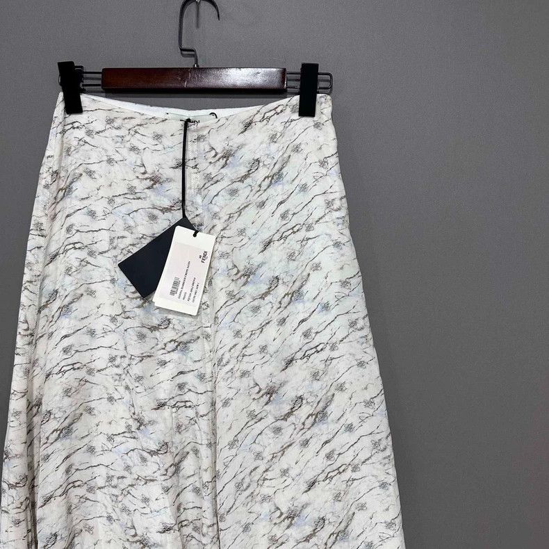 Fendi FENDI Floral Silk Midi Skirt Size 40" / US 18 - 2 Thumbnail
