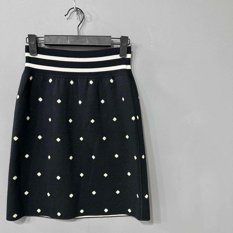 Hermes Hermes Knit Skirt with Pattern Size 36" / US 14 / IT 50 - 2 Thumbnail