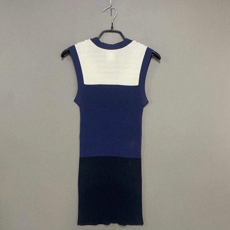 Chanel Chanel Sleeveless Knitted Dress with Logo Size L / US 10 / IT 46 - 3 Thumbnail