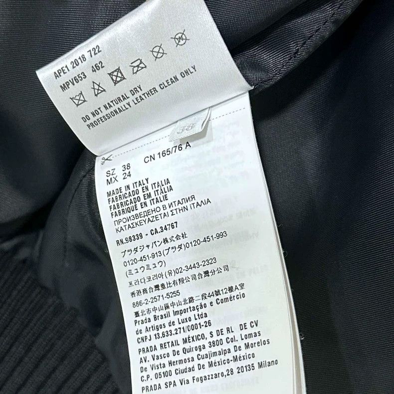 Miu Miu Studded Leather Jacket by Miu Miu Size XL / US 12-14 / IT 48-50 - 5 Thumbnail