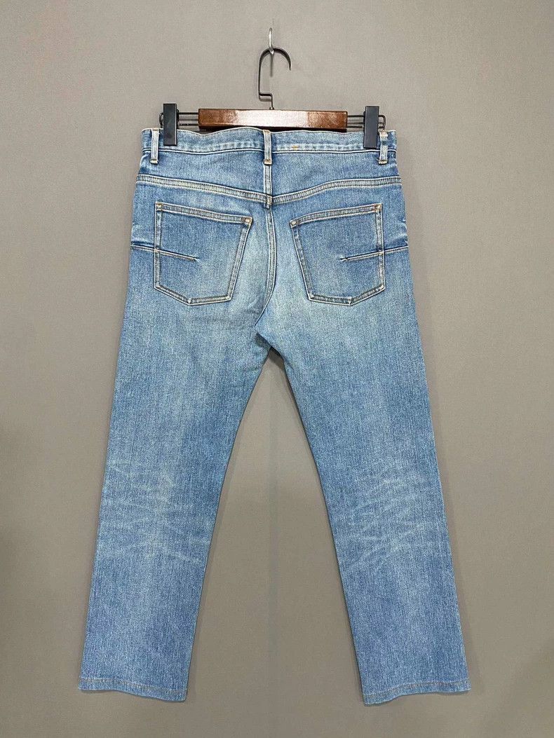Dior Blue Wash Denim Pants by Dior Size 31" - 3 Thumbnail