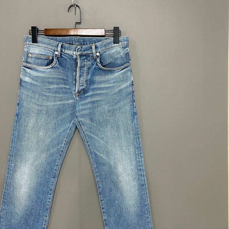 Dior Blue Wash Denim Pants by Dior Size 31" - 2 Thumbnail