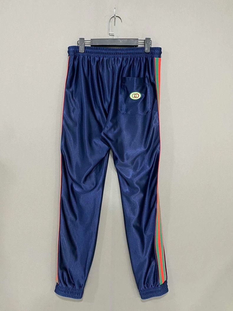 Gucci Gucci Striped Casual Pants in Blue Size 23" - 2 Thumbnail