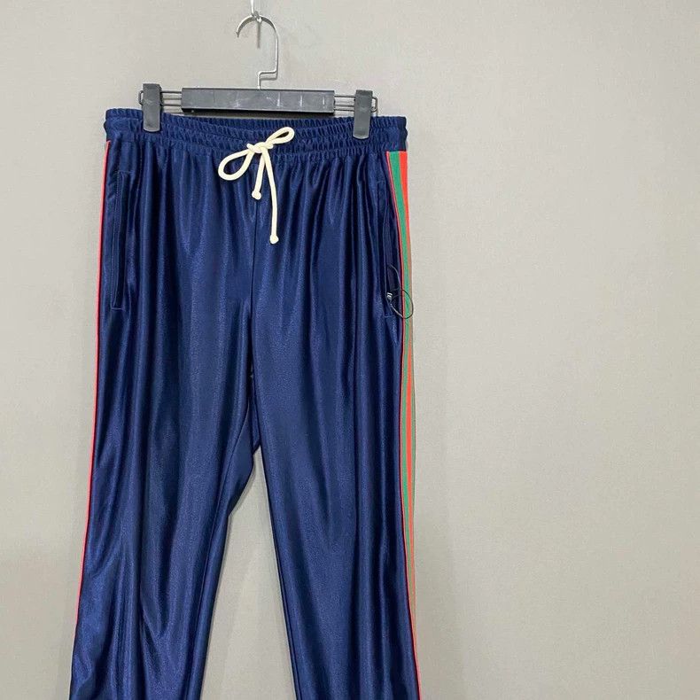 Gucci Gucci Striped Casual Pants in Blue Size 23" - 3 Thumbnail