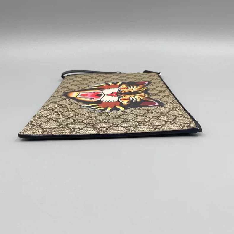Gucci Gucci Vintage Tiger Head Clutch Bag Size ONE SIZE - 5 Thumbnail