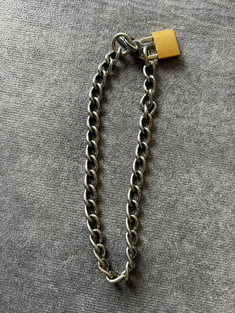 Balenciaga Balenciaga Key Locker Necklace with Lock Size ONE SIZE - 2 Thumbnail