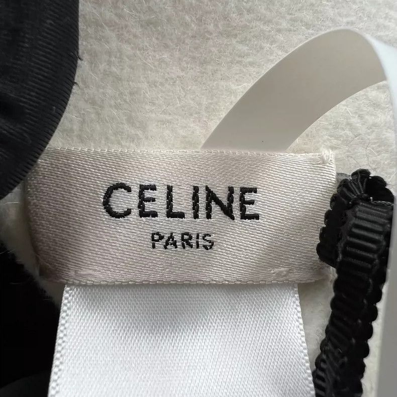 Celine Celine Embroidered Logo Fisherman Hat Size ONE SIZE - 6 Thumbnail