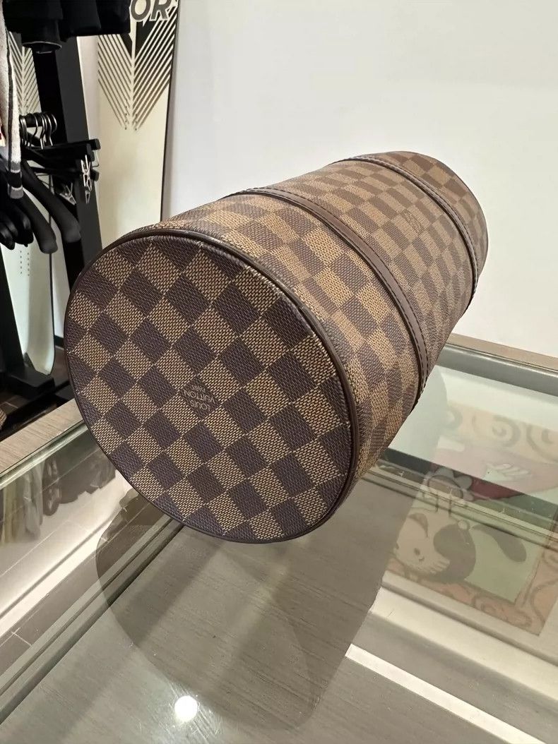 Louis Vuitton LV Brown Checkered Barrel Bag 30cm Size ONE SIZE - 5 Thumbnail