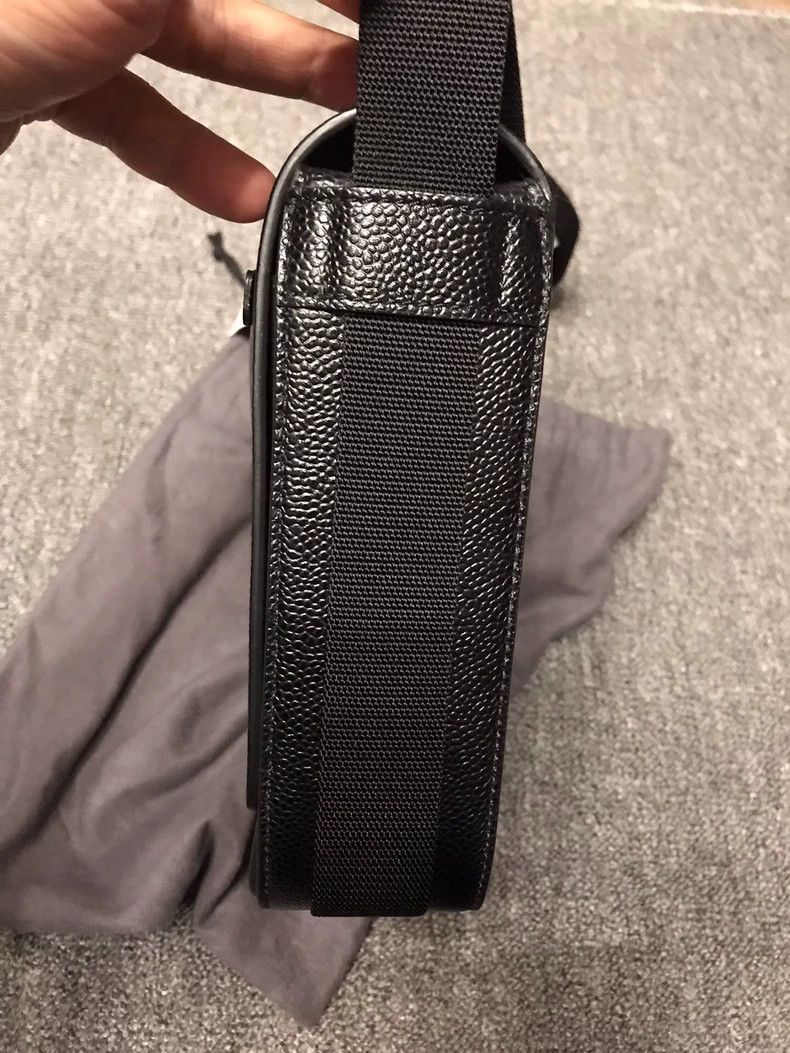 Thom Browne Thom Browne Leather Messenger Bag Size ONE SIZE - 3 Thumbnail