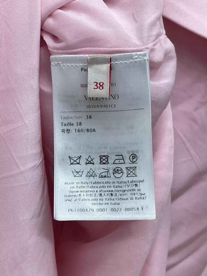 Valentino Valentino Pink Bow Dress Size M / US 6-8 / IT 42-44 - 4 Thumbnail