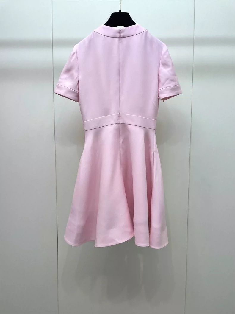 Valentino Valentino Pink Bow Dress Size M / US 6-8 / IT 42-44 - 2 Thumbnail