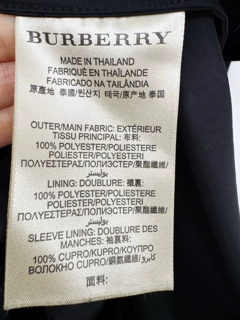 Burberry Burberry Trench Coat Black UK8 Size Size S / US 4 / IT 40 - 5 Thumbnail
