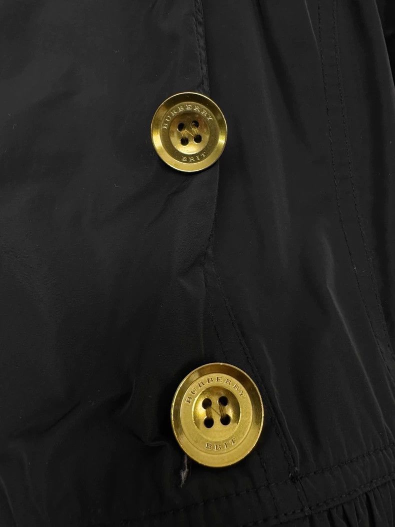 Burberry Burberry Trench Coat Black UK8 Size Size S / US 4 / IT 40 - 2 Thumbnail